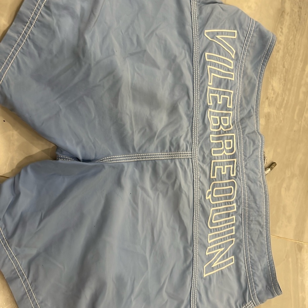 Bathing suit size large vilebrequin, light blue.